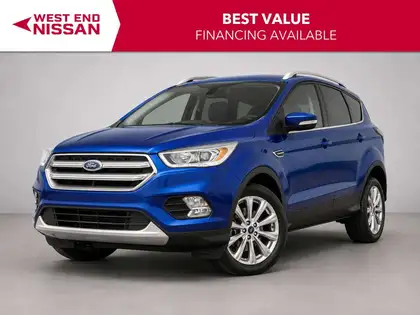 Blue 2017 Ford Escape SUV / Crossover All-Wheel Drive 6-Speed Automatic
