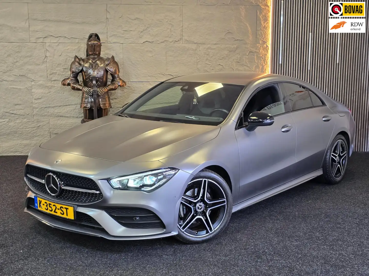 Mercedes-Benz CLA 180 Business S AMG|GARANTIE|NAP|1E EIG|ACC|STOELVERW|S Gris - 1