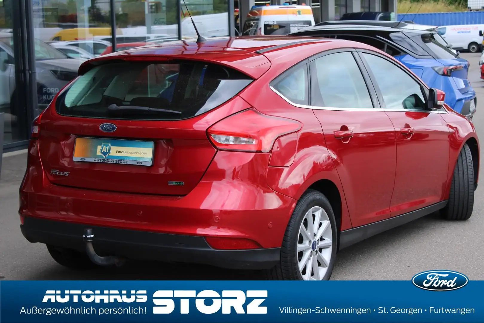 Ford Focus Titanium WINTER PAKET|EASY DRIVER PAKET|SICHT PAKE Rot - 2