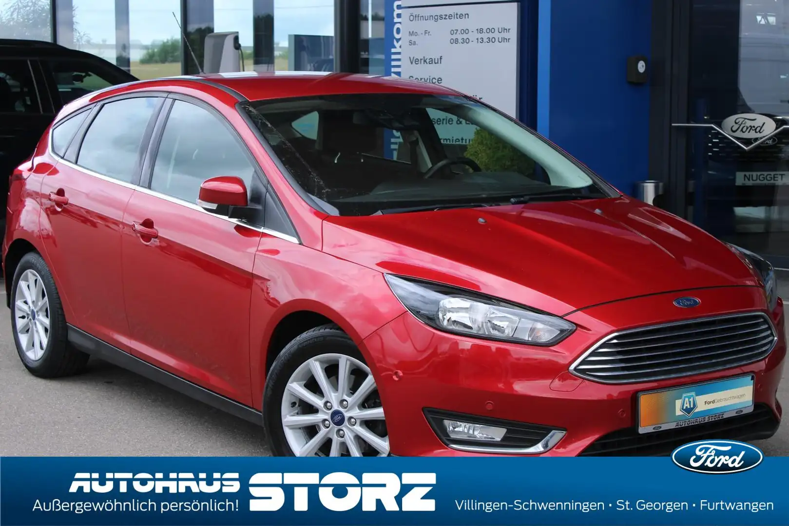 Ford Focus Titanium WINTER PAKET|EASY DRIVER PAKET|SICHT PAKE Rot - 1