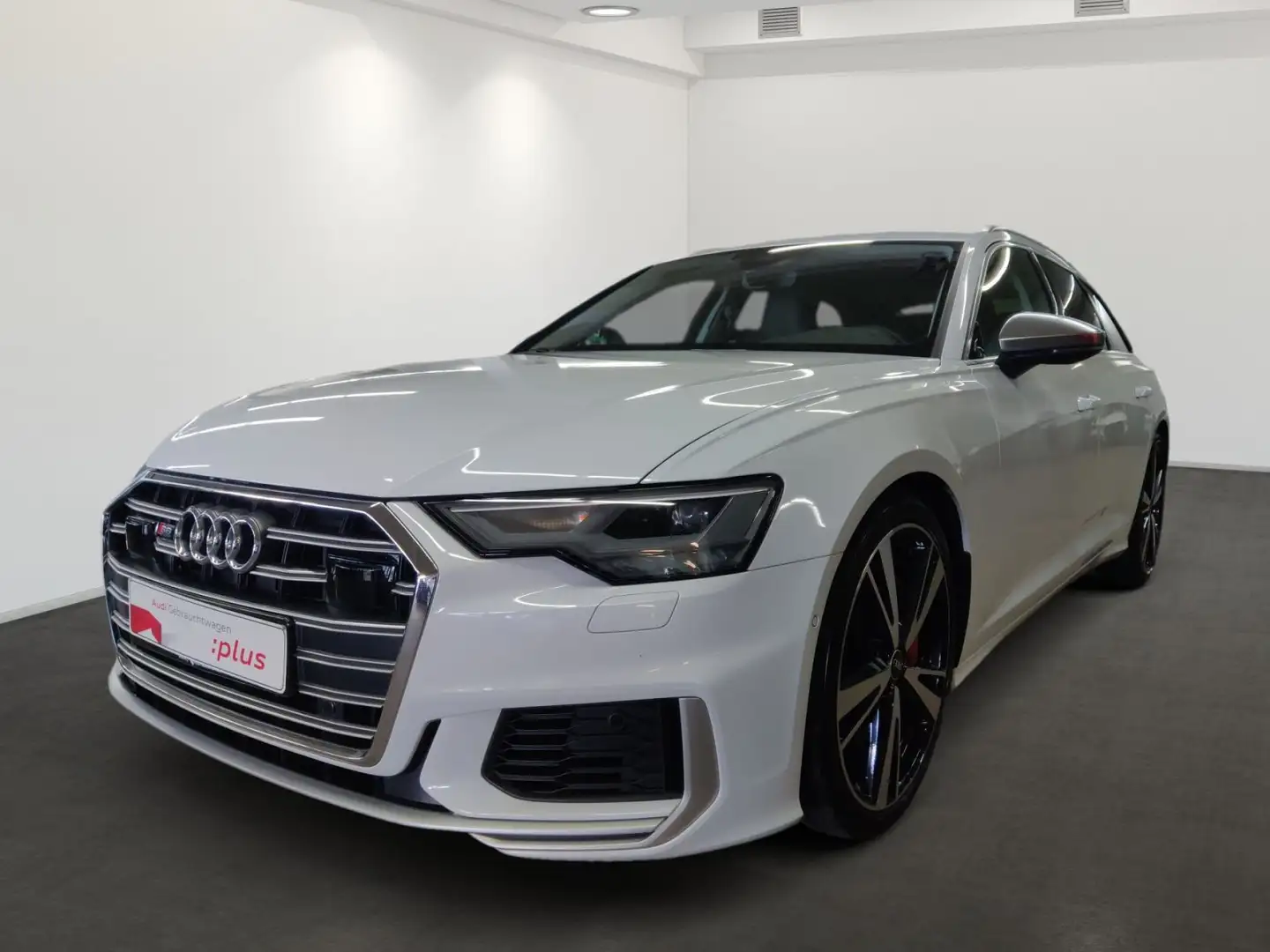 Audi S6 Navi LED Standh. AHK B&O 3D AHK Leder Weiß - 2