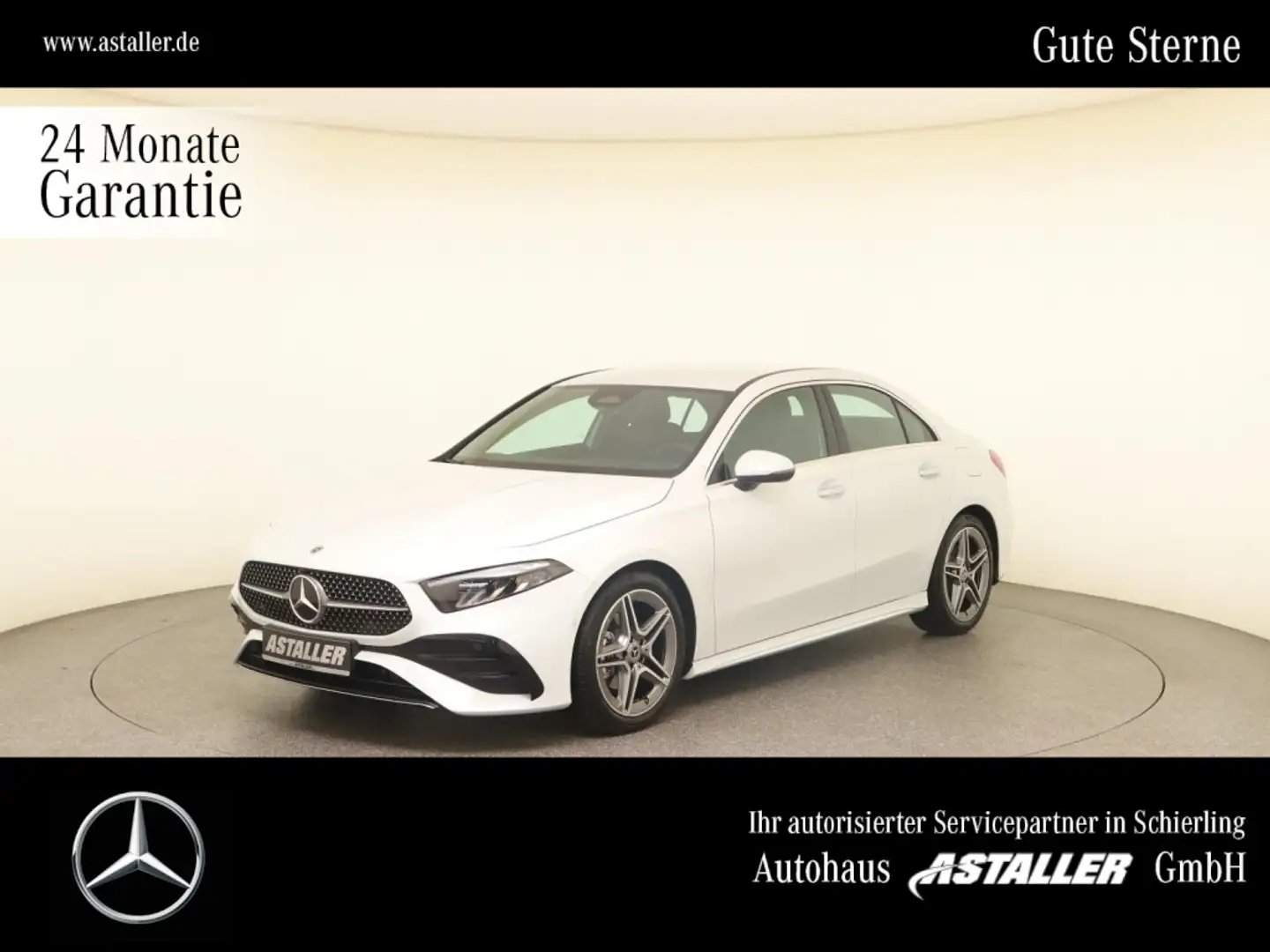 Mercedes-Benz A 200 Limousine AMG Line Led+Winterp+AdvancePlus Weiß - 1