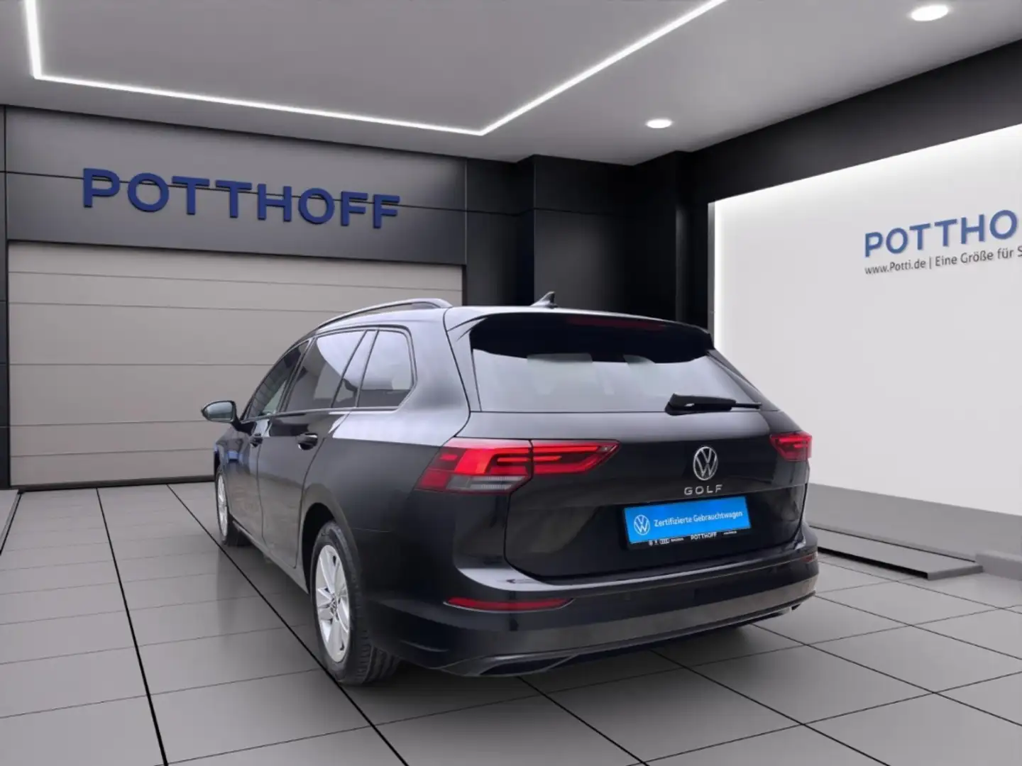 Volkswagen Golf Variant 1.0 TSI LIFE NAVI ACC KLIMA LM16 Schwarz - 2