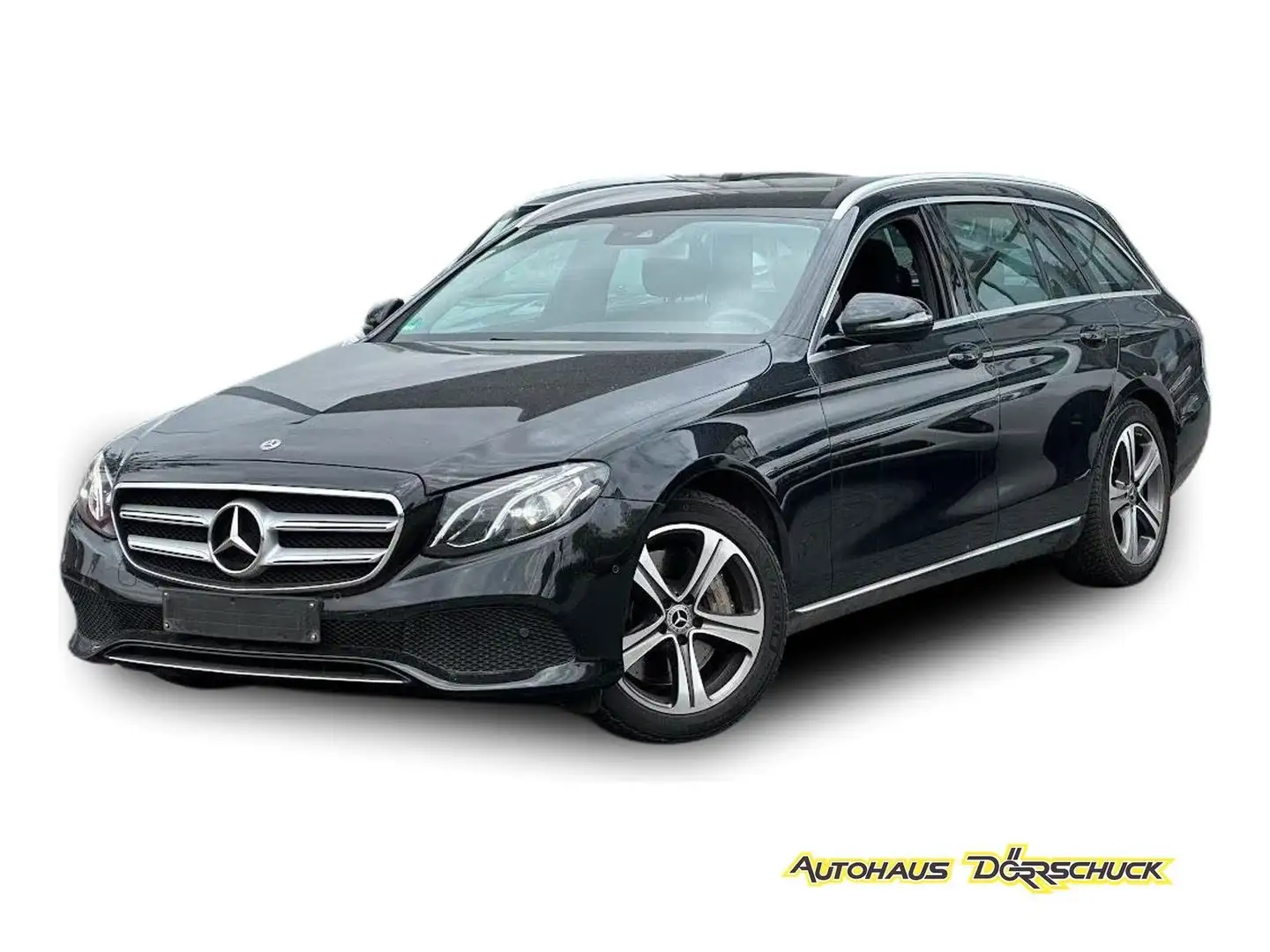 Mercedes-Benz E 400 E400d 4MATIC 9G LED AHK COMAND Zwart - 1