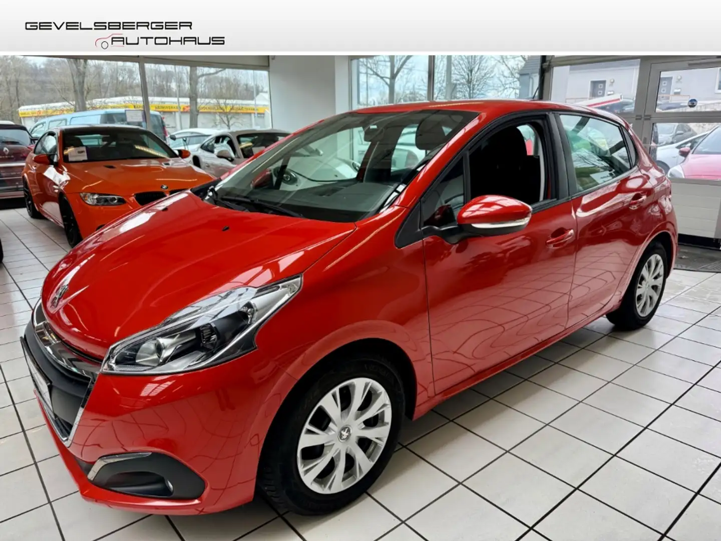 Peugeot 208 Active 1.2 12V VTi * Scheckheft *Klima*Winterräder Orange - 1