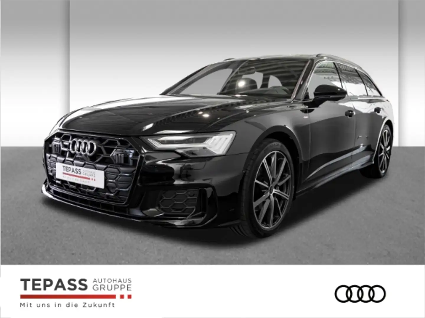 Audi A6 Avant 40 TDI QUATTRO S-LINE AHK PANO HUD HD Schwarz - 1
