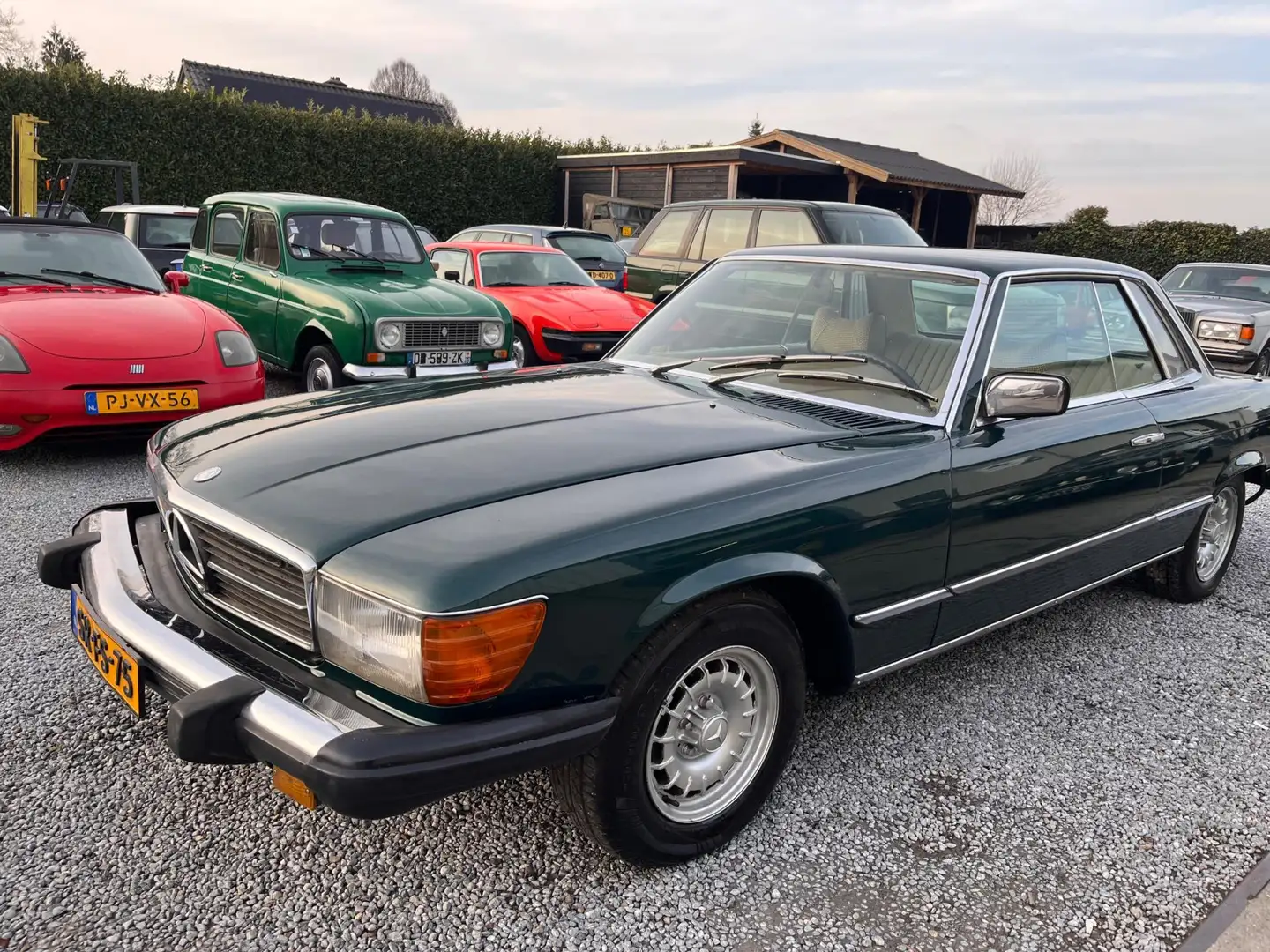 Mercedes-Benz SL 350 SLC coupé Grün - 1