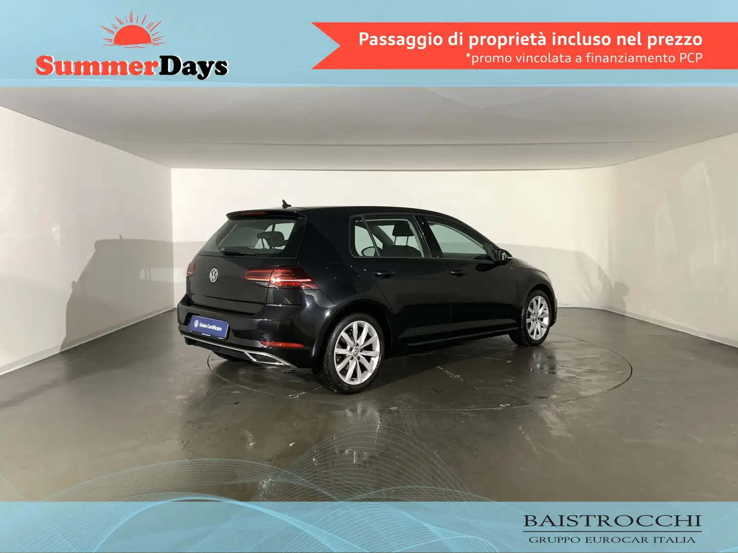 Volkswagen Golf 5p 1.6 tdi highline 115cv Noir - 2