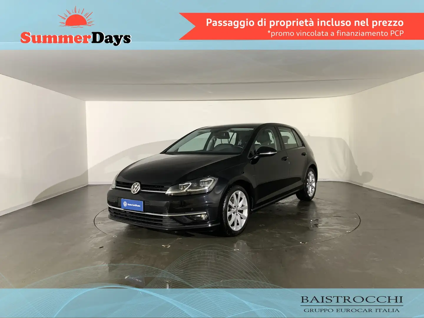Volkswagen Golf 5p 1.6 tdi highline 115cv Noir - 1