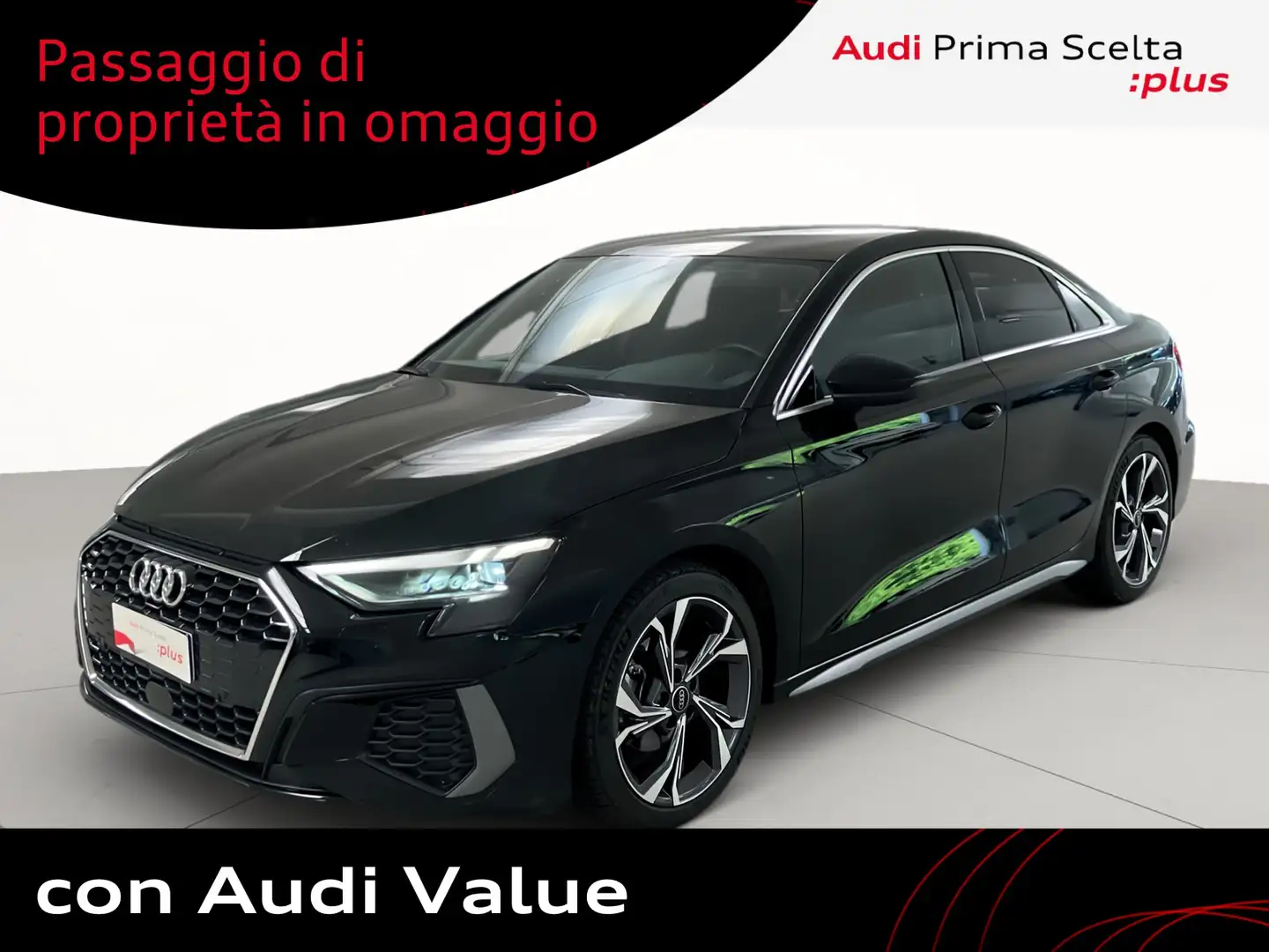 Audi A3 sedan 35 2.0 tdi s line edition s-tronic Nero - 1