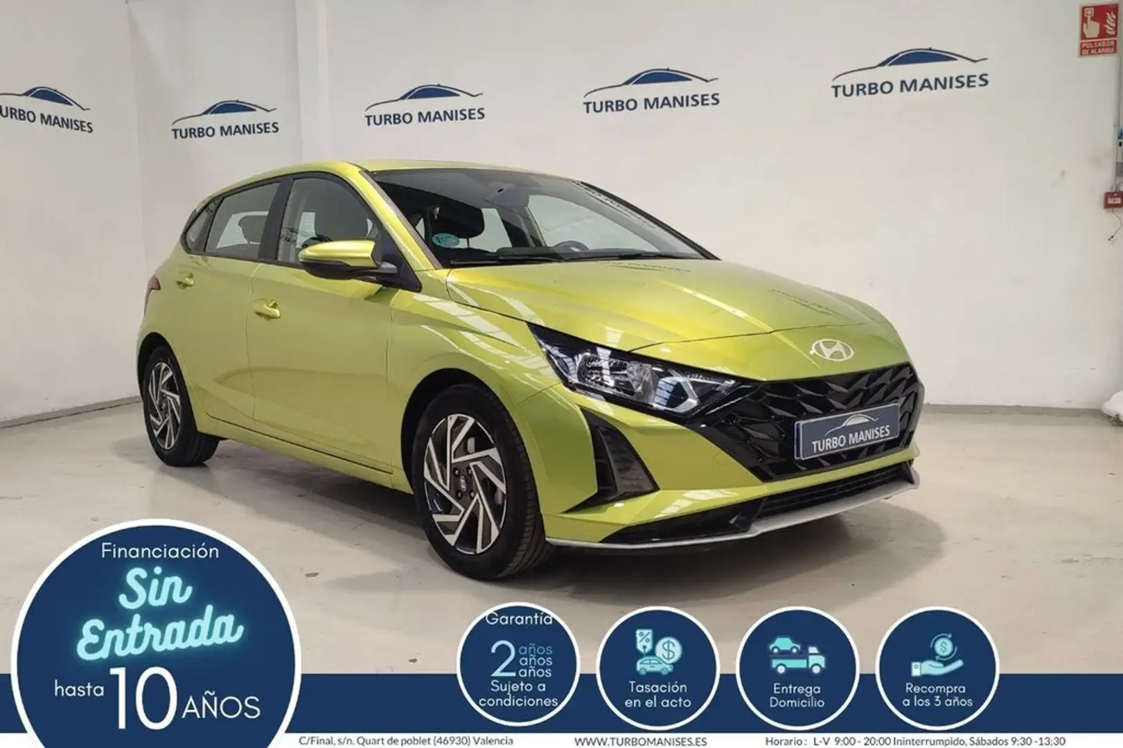 Hyundai i20 1.0 TGDI 74kW (100CV) Klass Gelb - 1