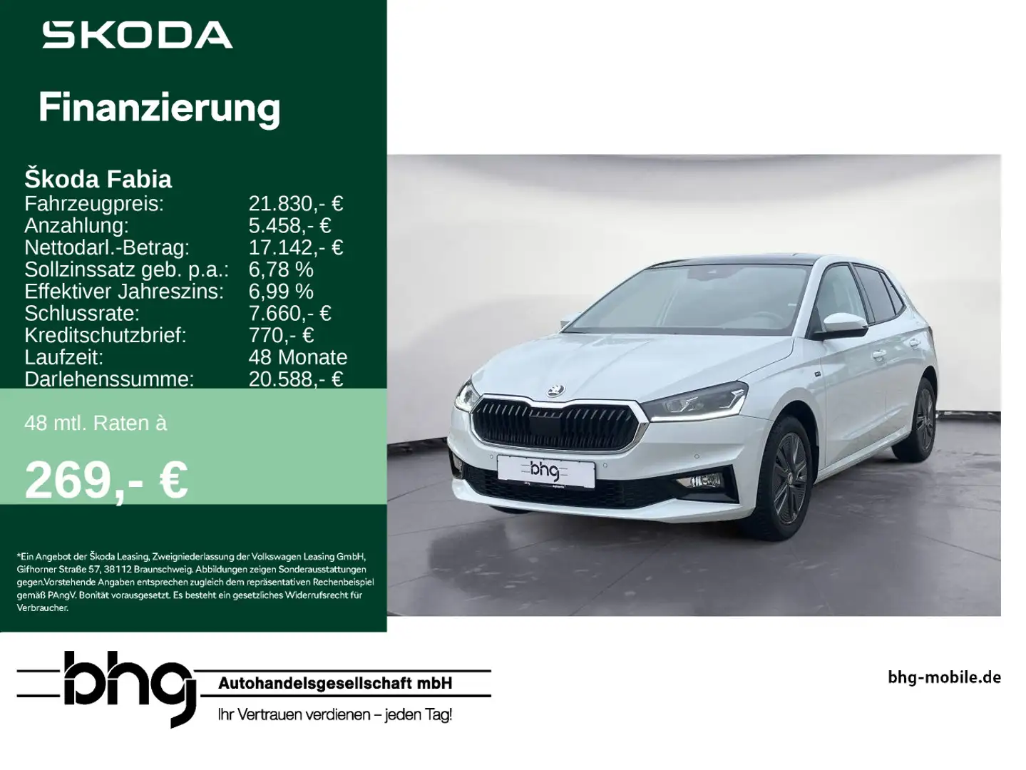 Skoda Fabia 1.0 TSI DSG Drive Wit - 1