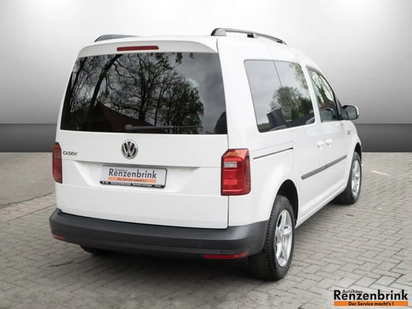 Volkswagen Caddy Trendline TSI Plus-Paket Einparkhilfe 5-Sitzer Weiß - 2