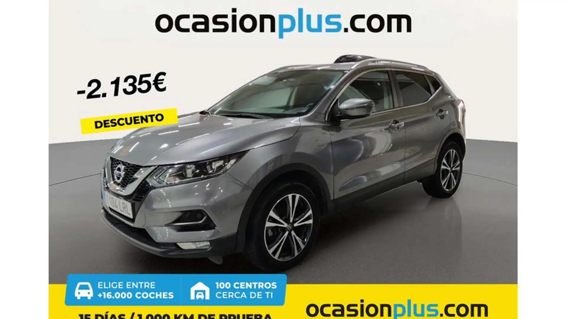 Nissan Qashqai 1.3 DIG-T Acenta 4x2 103kW Gris - 1