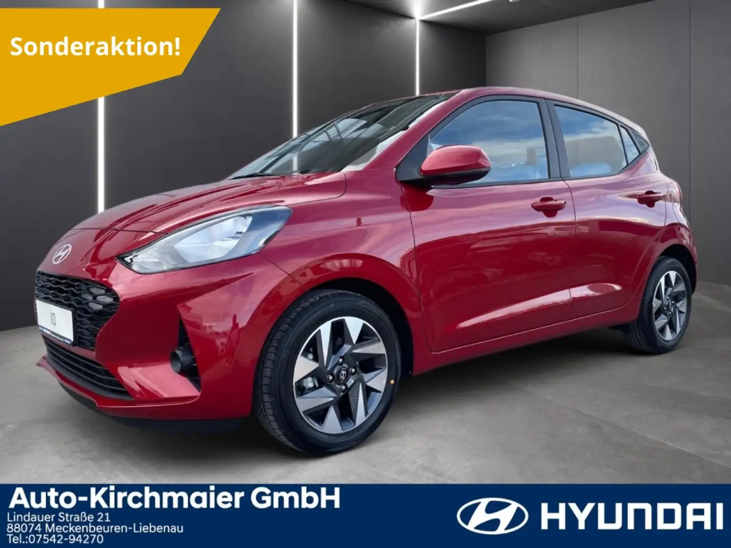 Hyundai i10 Trend 1.2 Navi R-CAM DAB SHZ LenkradHZG Spurhaltea Rot - 1
