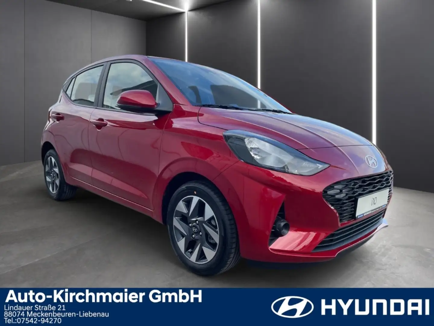 Hyundai i10 Trend 1.2 Navi R-CAM DAB SHZ LenkradHZG Spurhaltea Rot - 2