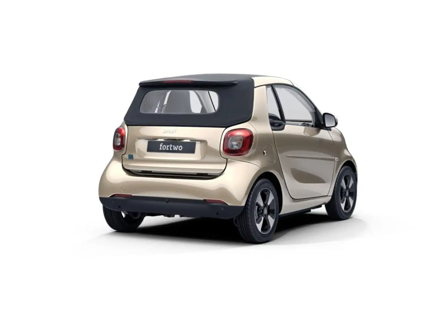 smart forTwo EQ  cabrio Winter+PTS+SHZ Beige - 2