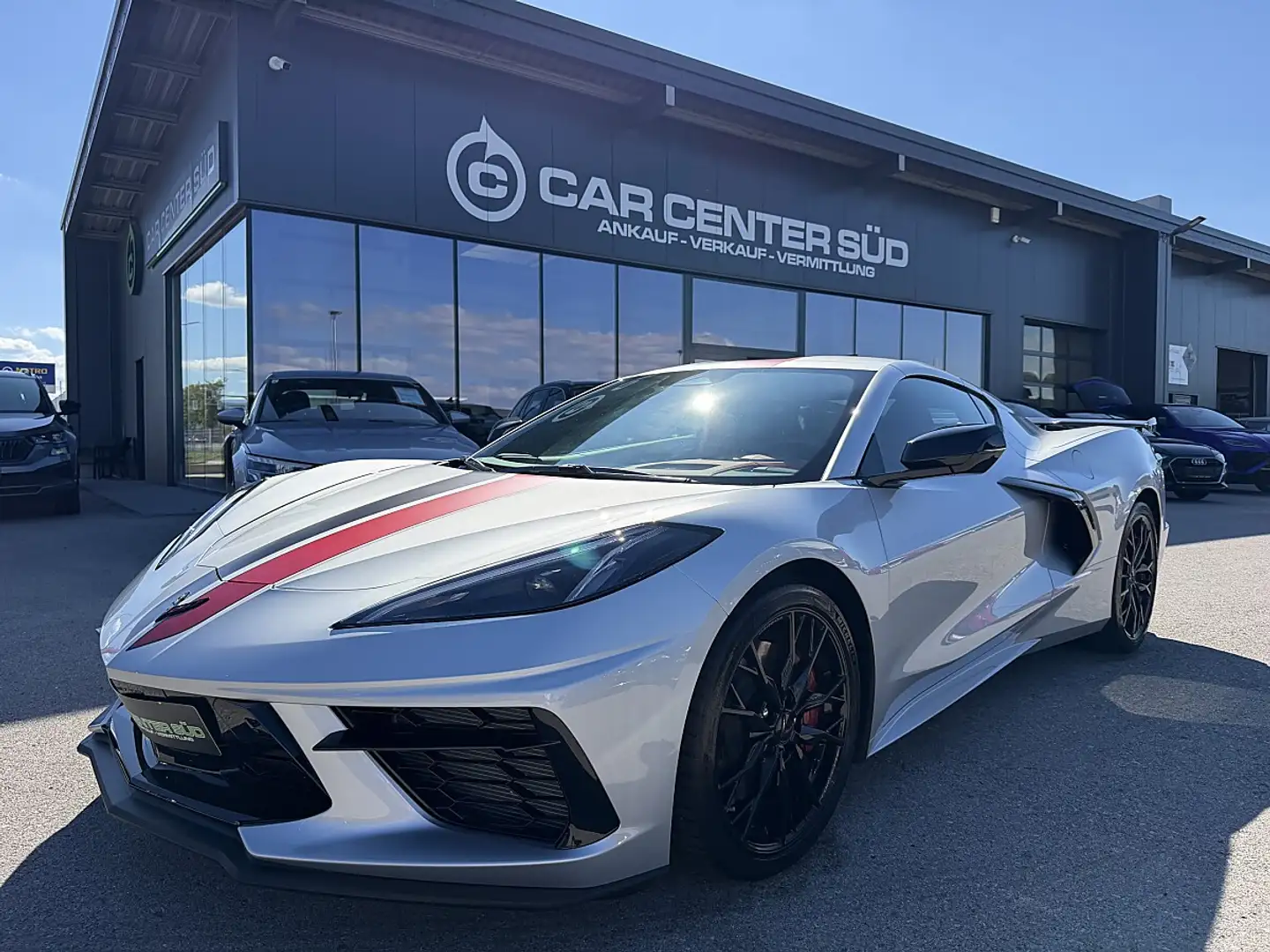 Corvette Sonstige Corvette C8 Stingray Coupe 3LT Silber - 1