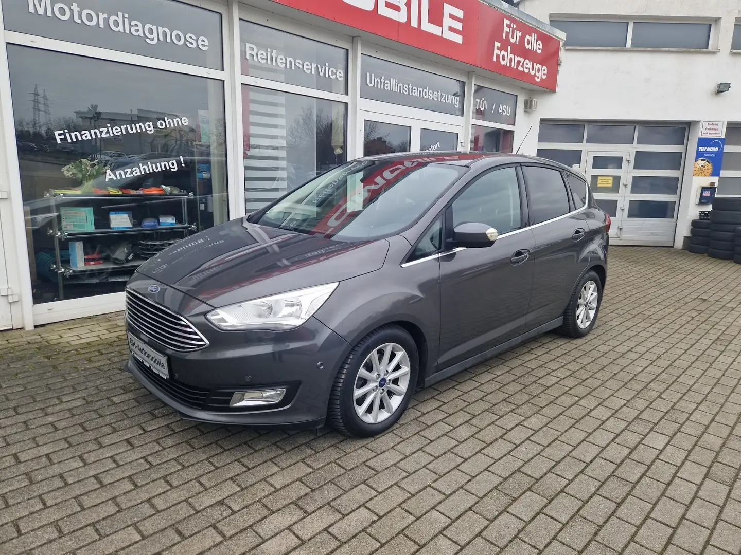 Ford C-Max 1.0-Start/Stop+Navi+beh.LLenkrad+Kamera+SH+PDC+Alu Bronzová - 1