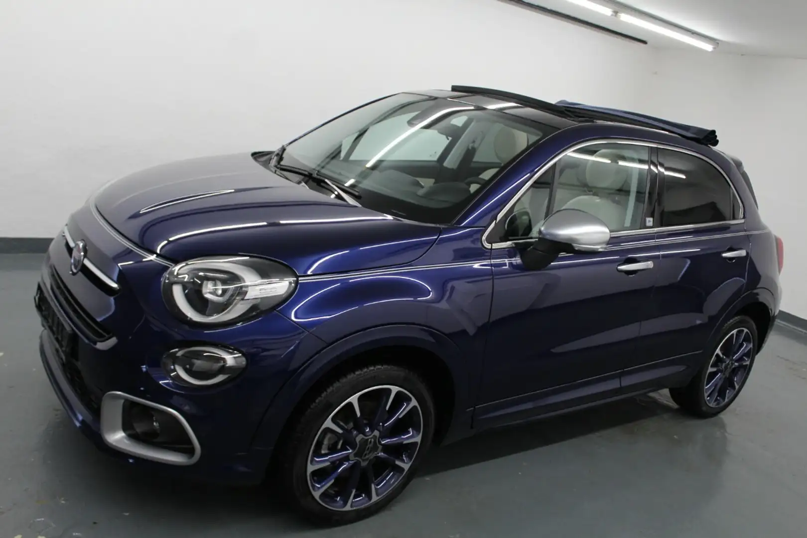 Fiat 500X 1.3 Yacht Club Capri Allwetter+Navi+Beats+Sitzheiz Blau - 2