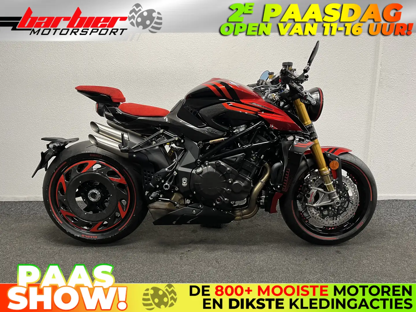 MV Agusta Rush MVAGUSTA Rojo - 1