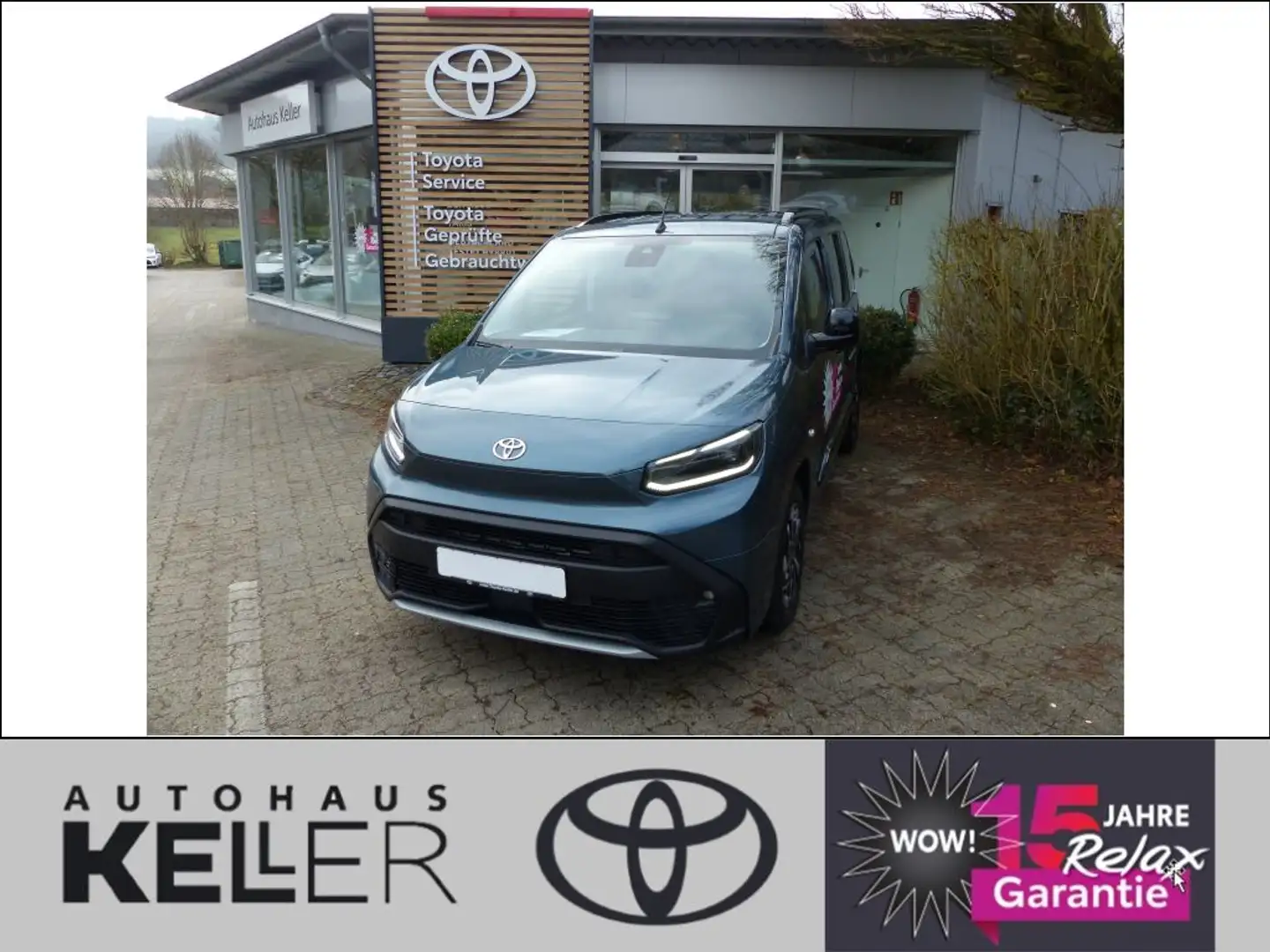 Toyota Proace City Verso 1.5 D-4D L1 Aut Team Deutschland Blau - 1