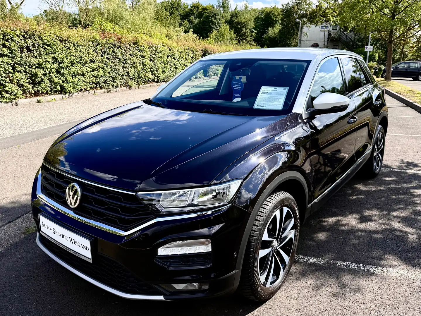 Volkswagen T-Roc IQ.DRIVE Kurvenlicht 1.Hand Schwarz - 1
