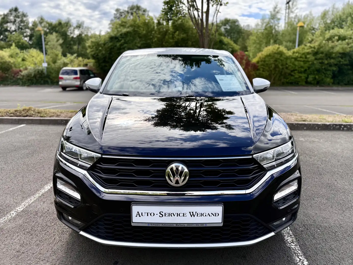 Volkswagen T-Roc IQ.DRIVE Kurvenlicht 1.Hand Schwarz - 2