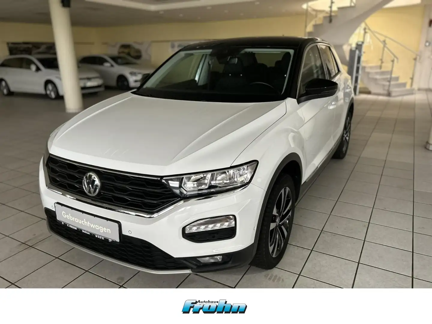 Volkswagen T-Roc IQ.DRIVE Klima Navi Einparkhilfe Sitzheizung Weiß - 1