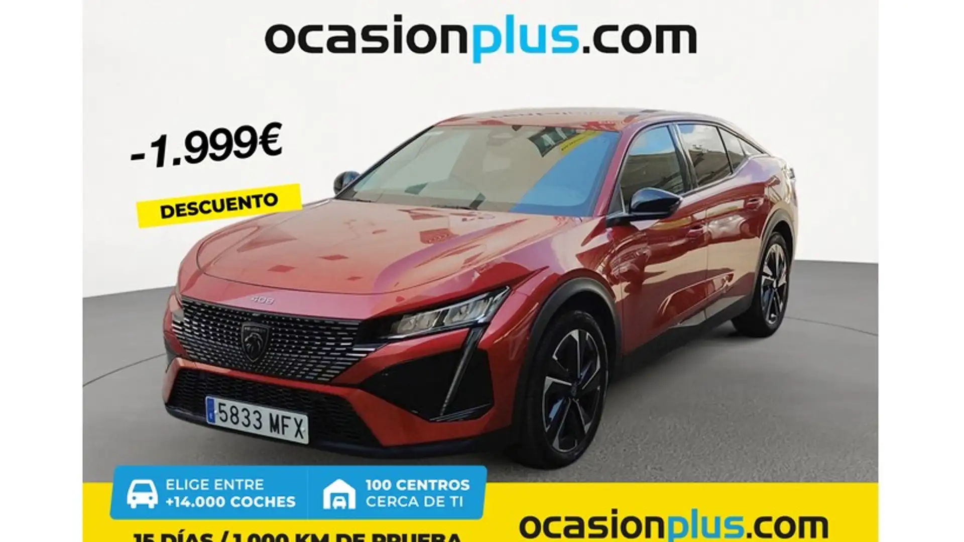 Peugeot 408 PureTech 130 Allure Pack EAT8 Rot - 1