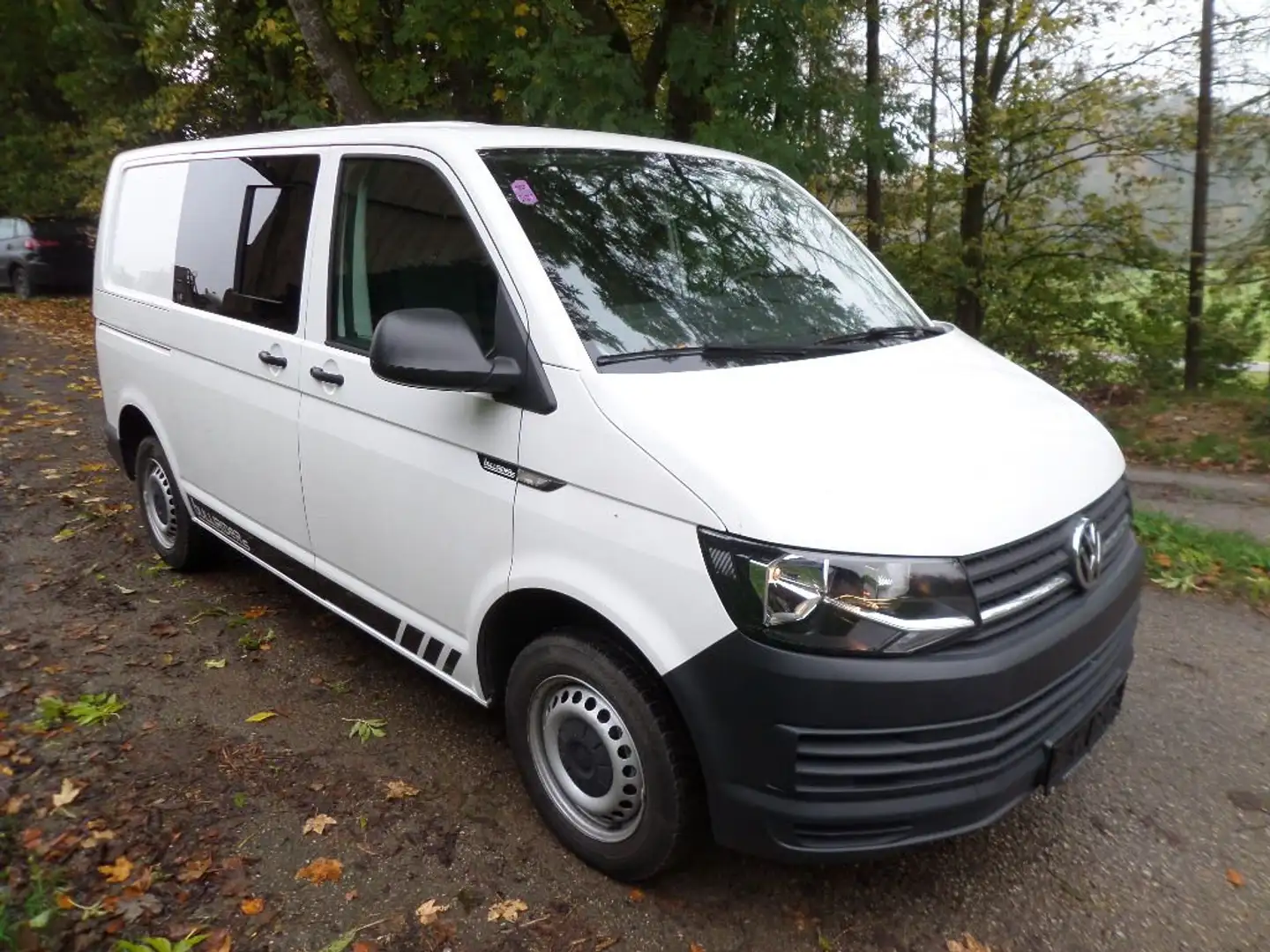 Volkswagen T6 Kombi KR 2,0 TDI BMT 2 Schiebetüren Blanc - 2