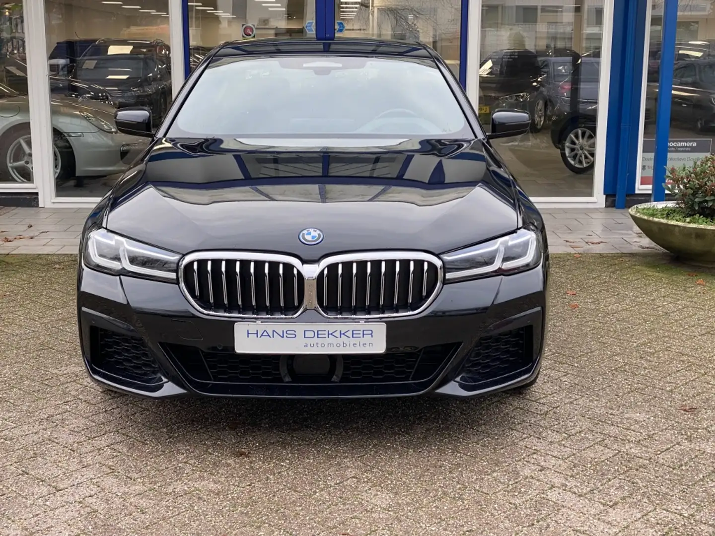 BMW 530 5-serie 530e xDrive High Executive/ M pakket/ lede Zwart - 2