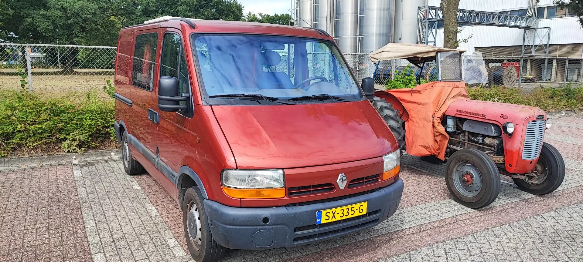 Renault Master camper Rojo - 1