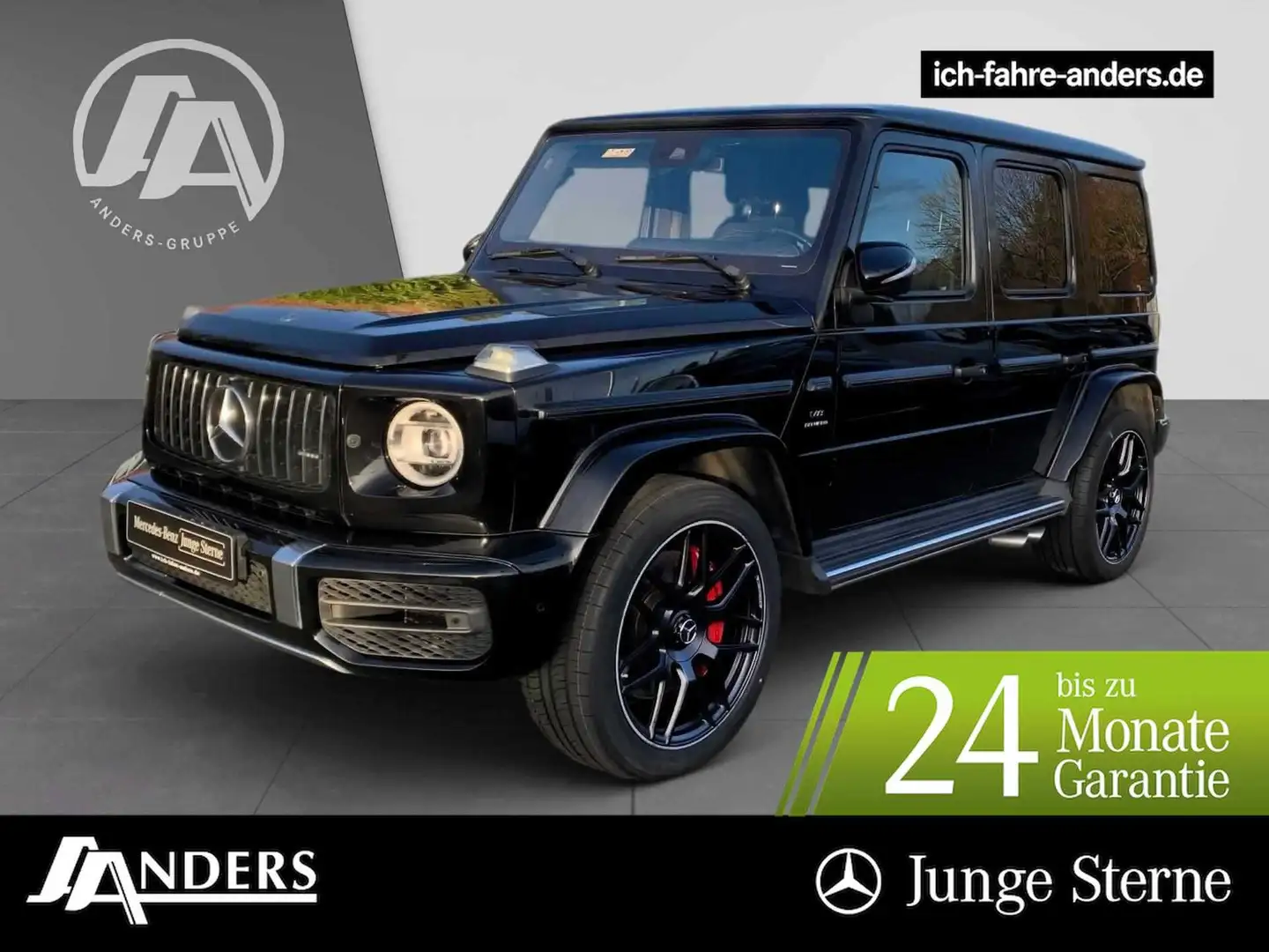 Mercedes-Benz G 63 AMG AMG+COM+Sitzkli+Burm+Distr+AHK+SHD+Sthz Schwarz - 1