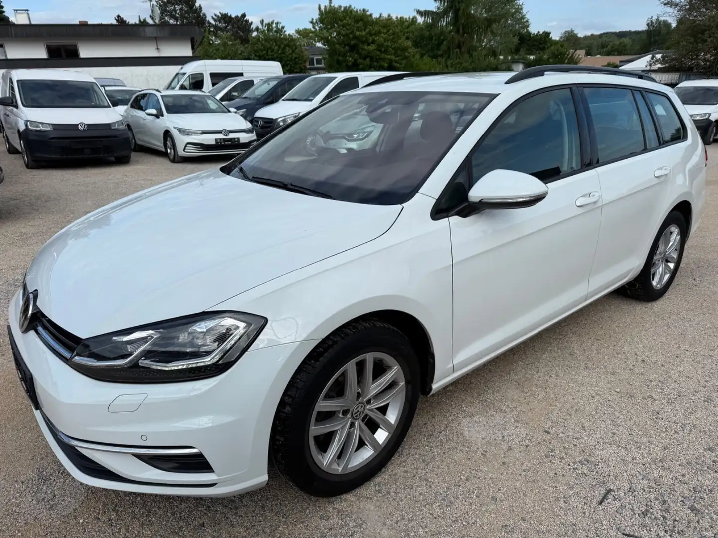Volkswagen Golf VII Comfortline BMT  AHK,LED,ACC,Sportsitze Blanc - 1