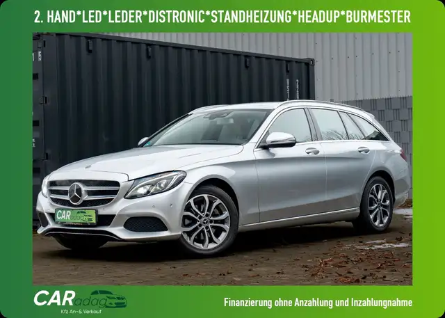 Mercedes-Benz C 200 leder*led*standh.*burmester*acc*cam*headup