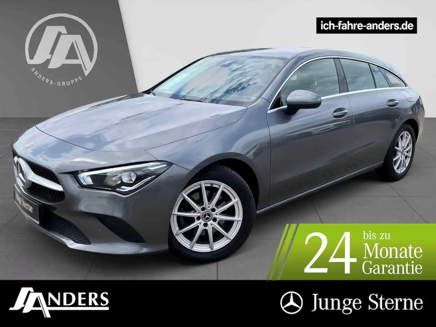 Mercedes-Benz CLA 200 d SB MBUX+SHZ+LED+Kam+Apple+Tempomat+AHK Grigio - 1