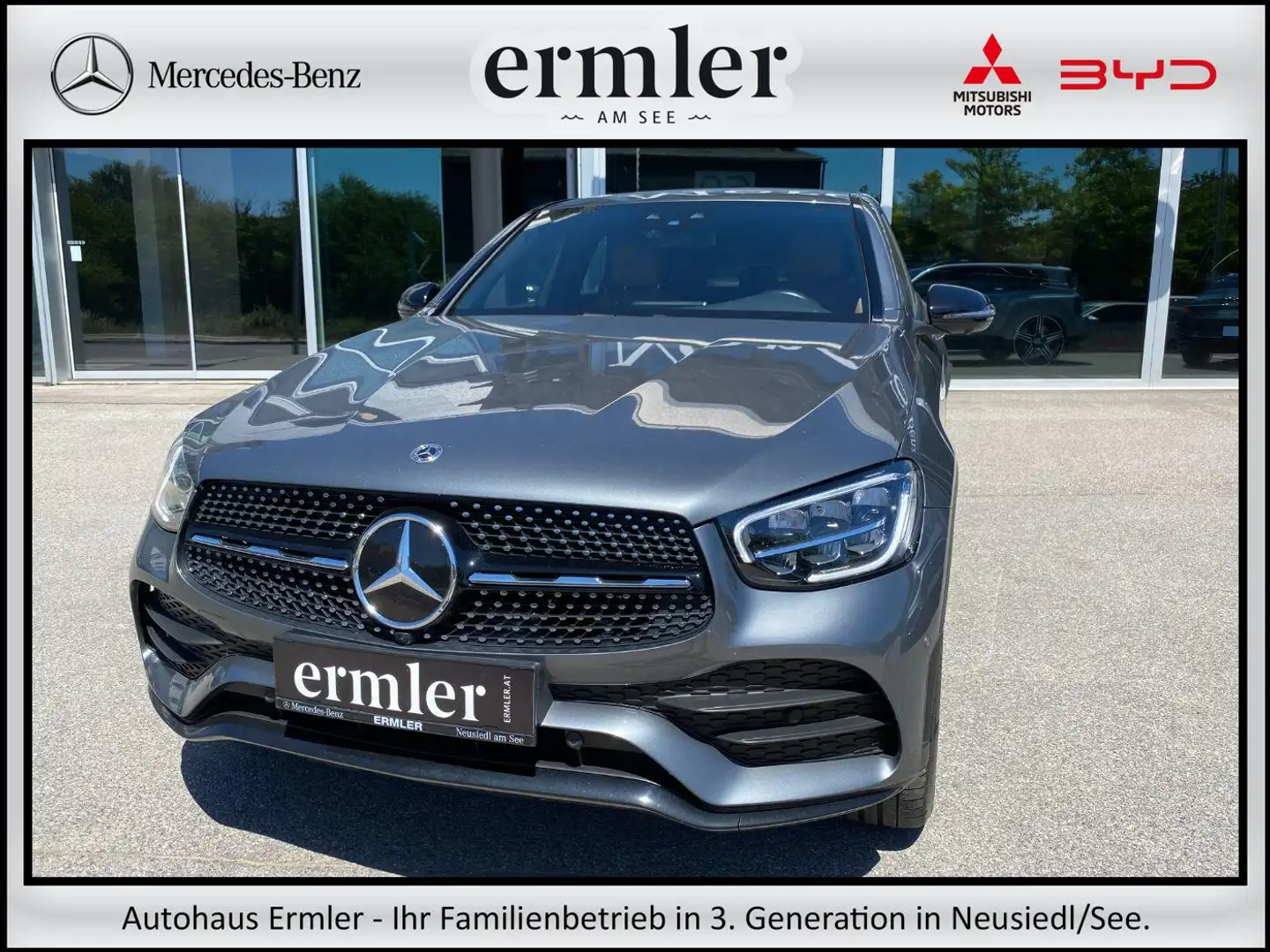 Mercedes-Benz GLC 400 d 4MATIC Coupé AMG Night CarPlay FAP Grau - 1