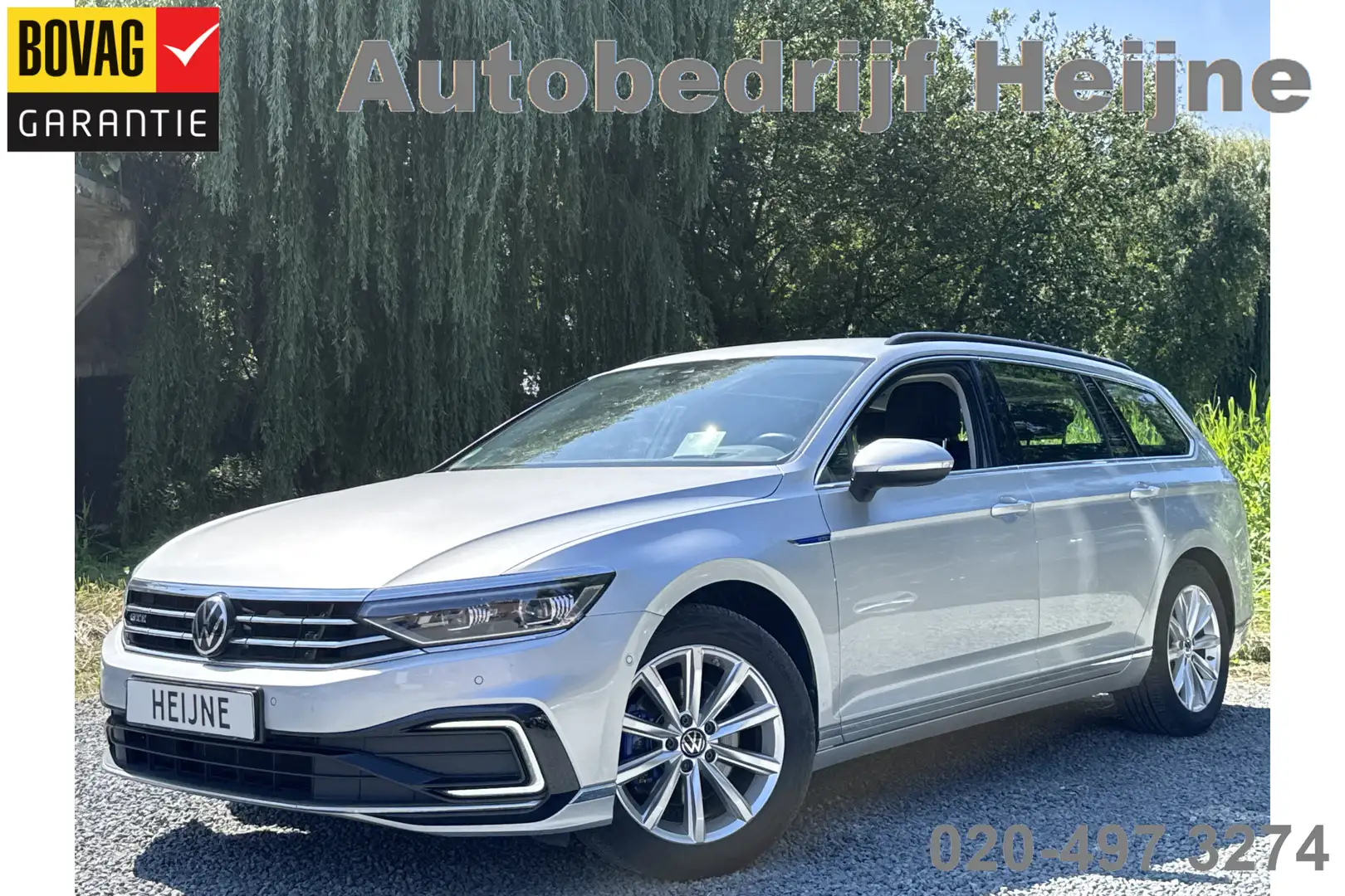 Volkswagen Passat Variant GTE 218PK DSG HYBRID GTE BUSINESS CAMERA/NAVI/TREK Zilver - 1