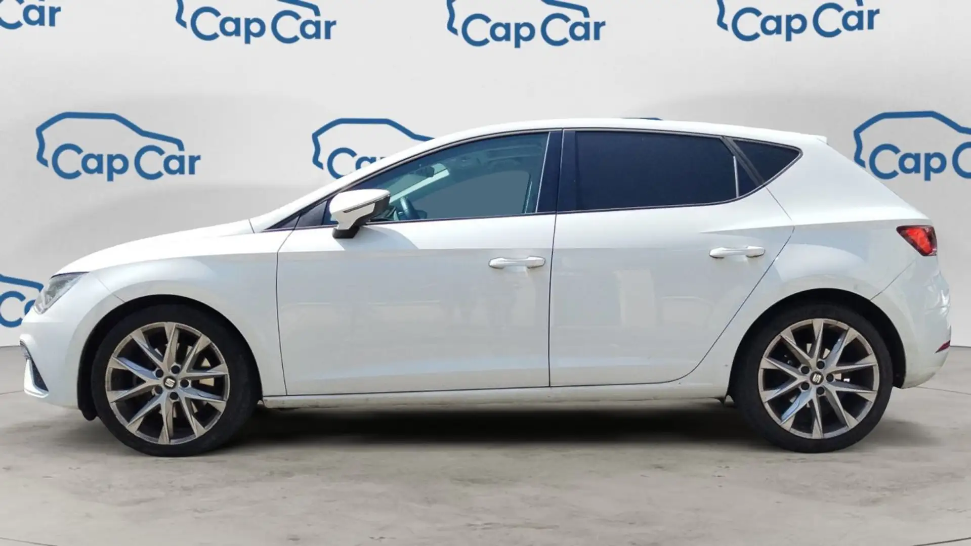 SEAT Leon 2.0 TDI 184 DSG6 FR - Automatique Toit ouvrant Weiß - 2