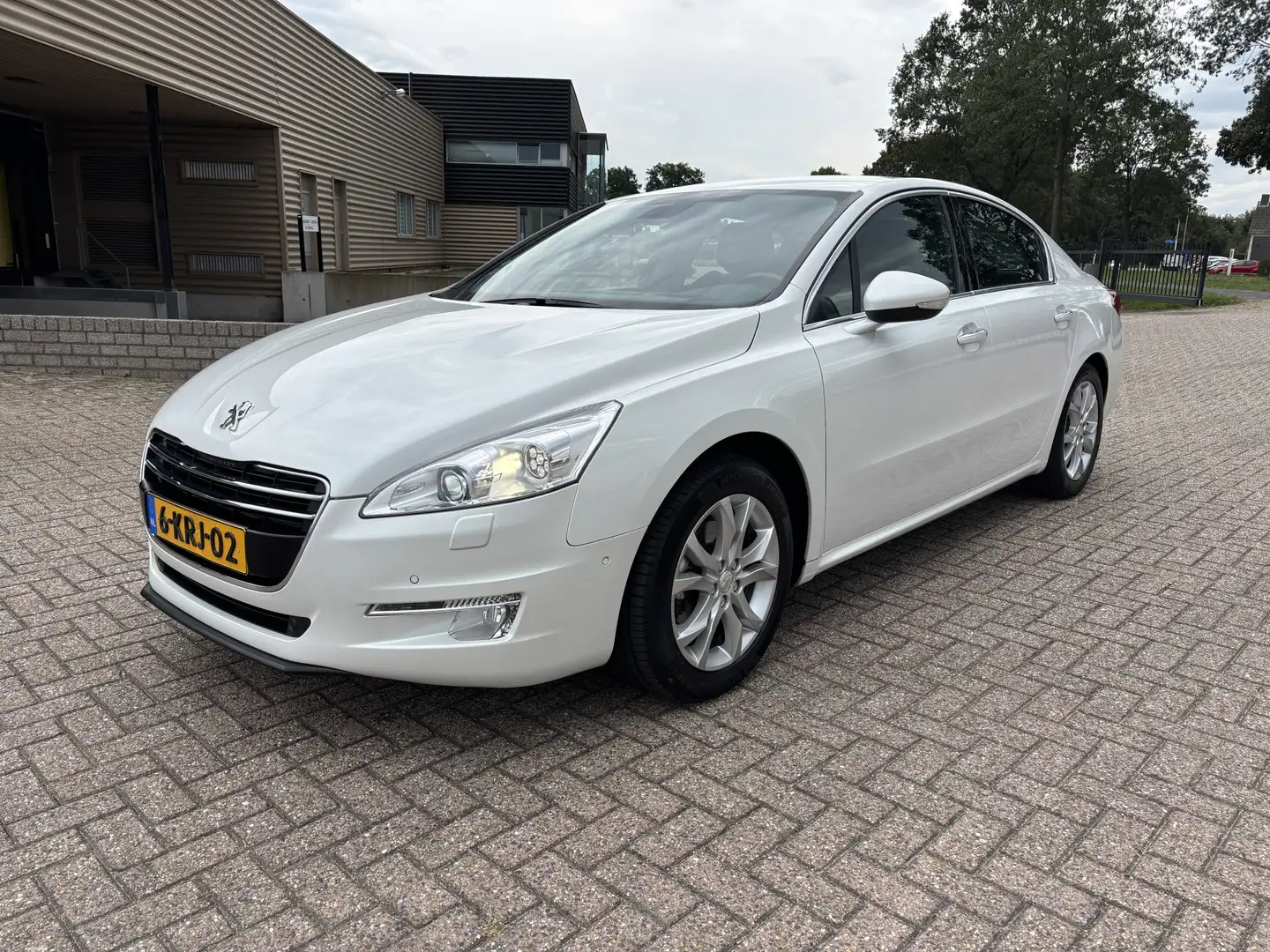 Peugeot 508 1.6 THP Allure [ leer,fm navi,ecc,xenon,cruise,lmv Wit - 1