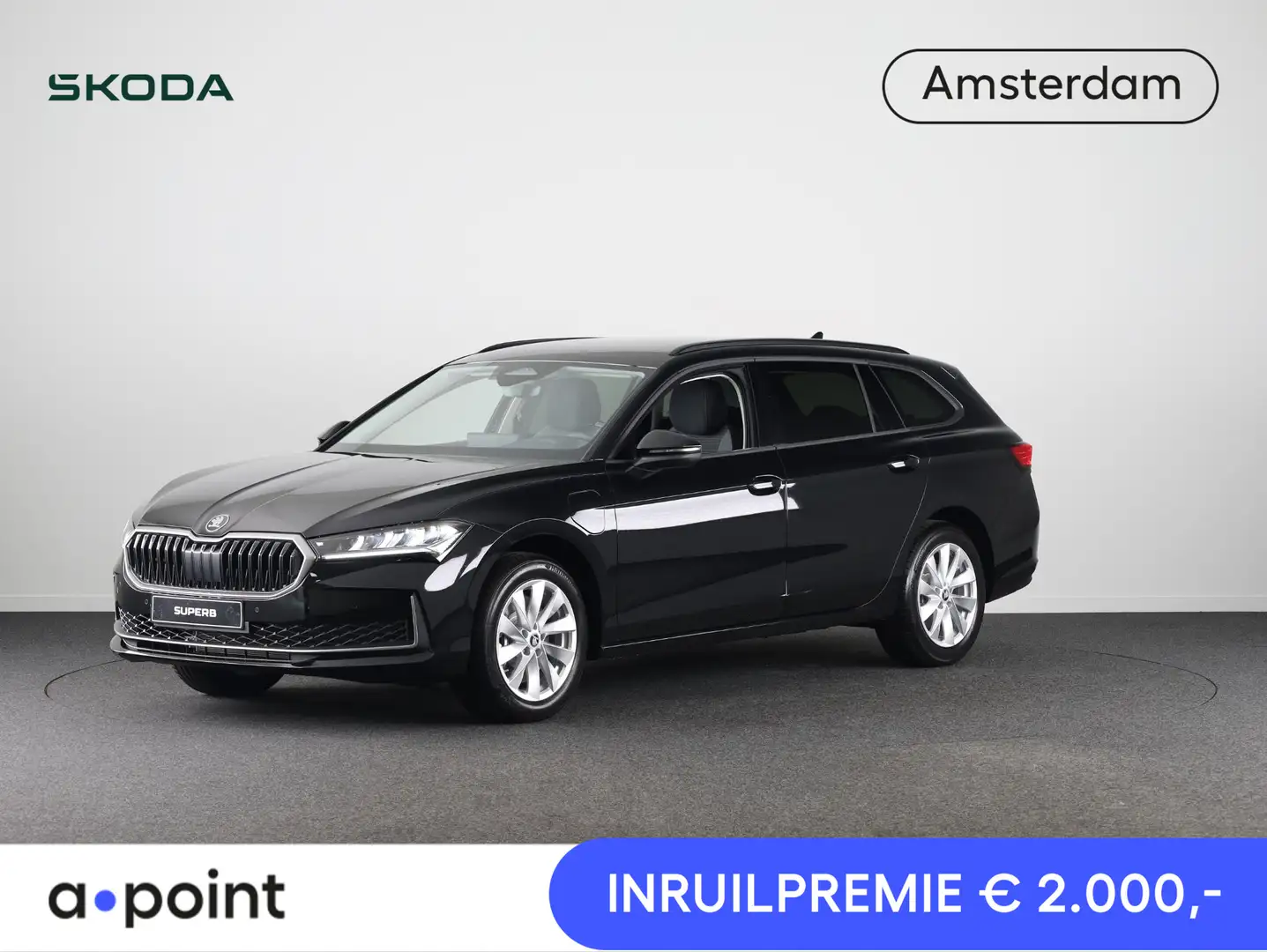 Skoda Superb Combi Edition PHEV 1.5 TSI 204 PK 6 versn. DSG Zwart - 1