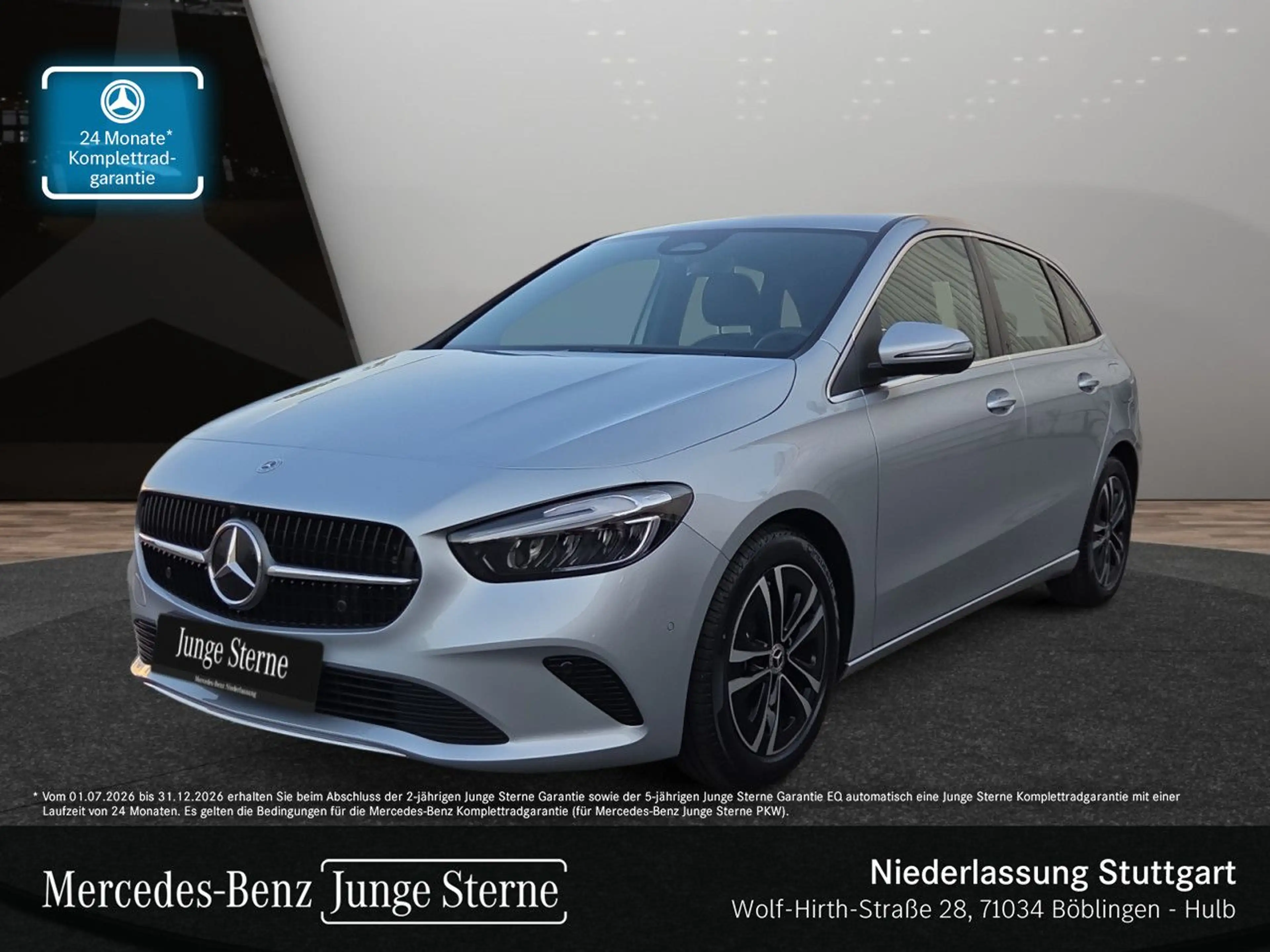 Mercedes-Benz B 200 PROGRESSIVE+AHK+LED+KAMERA+TOTW+7G