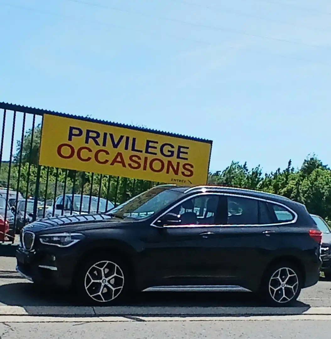 BMW X1 20 dA sDrive18 cuir sport aircoel jalu pr marchand Noir - 2
