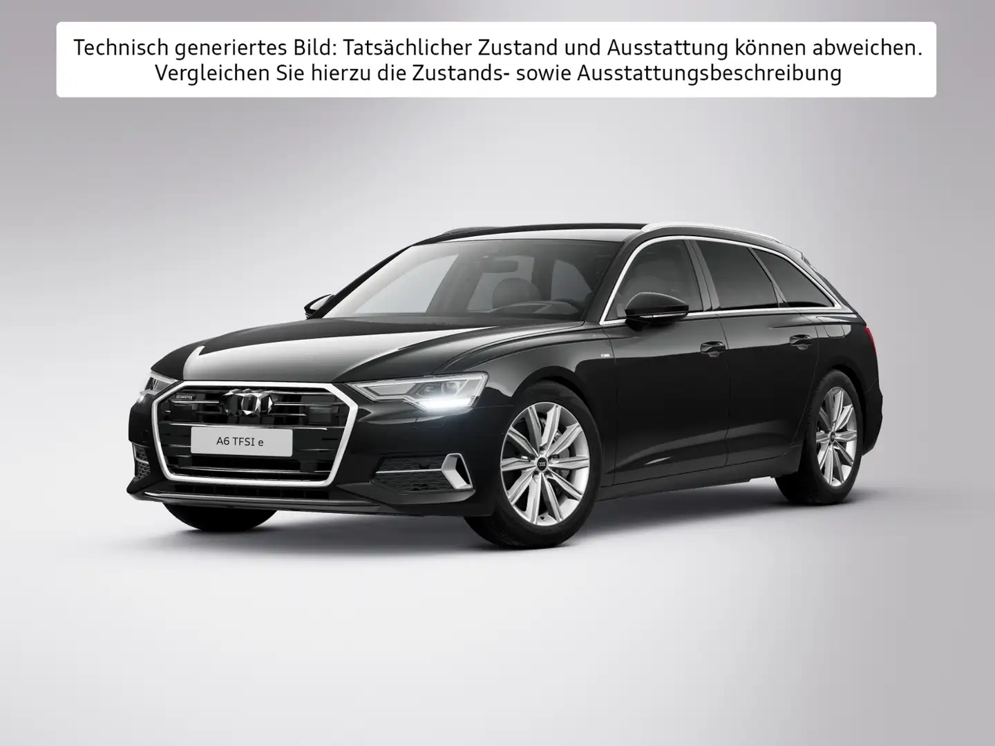 Audi A6 Avant 50 TFSI e quattro sport Schwarz - 2