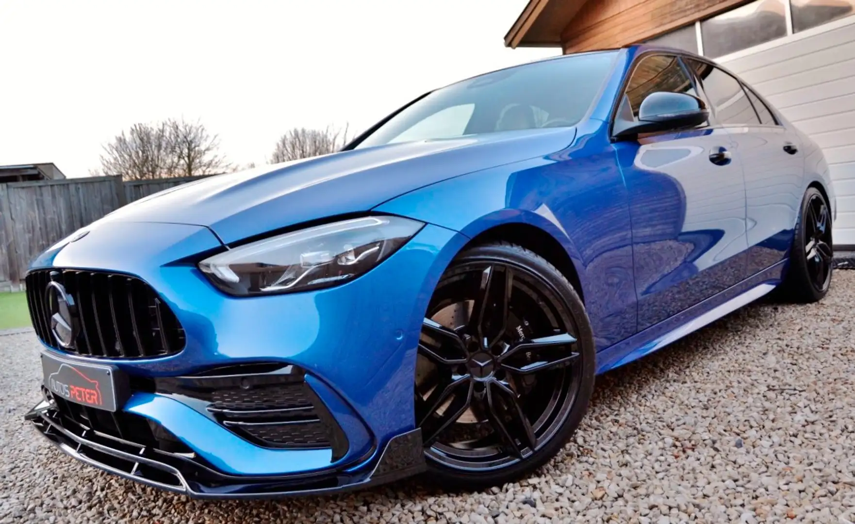 Mercedes-Benz C 180 "VERKOCHT / SOLD / VENDU" Blau - 2