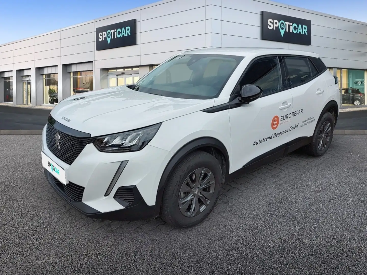 Peugeot 2008 Active Pack Blue HDI 110 AHK/ Shzg/ RKamera Weiß - 1