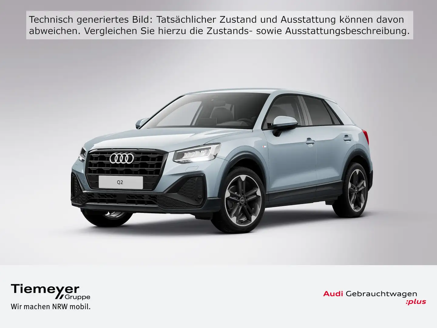 Audi Q2 35 TFSI 2x S LINE FEINNAPPA AHK NAVI+ KAMERA Grau - 1