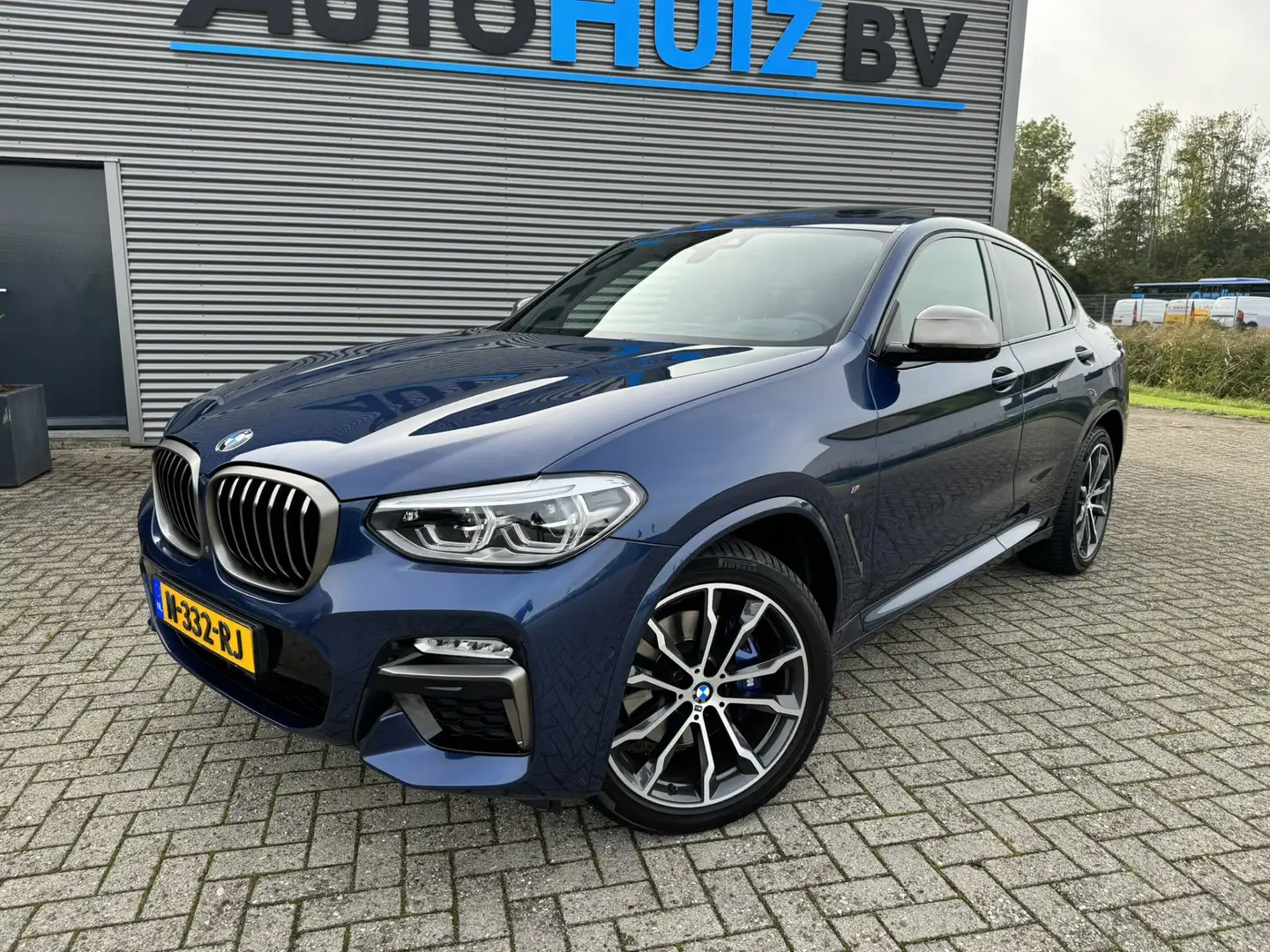 BMW X4 M40i High Executive M Sport LED Panoramadak Standk Blauw - 2