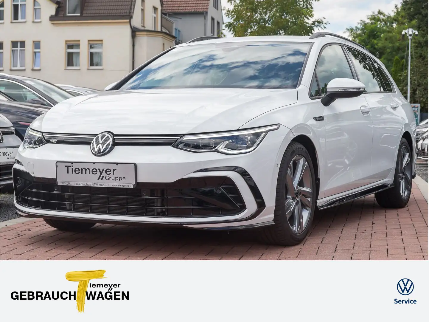 Volkswagen Golf Variant 2.0 TSI DSG R-LINE ST.HEIZ NAVI ACC Weiß - 1